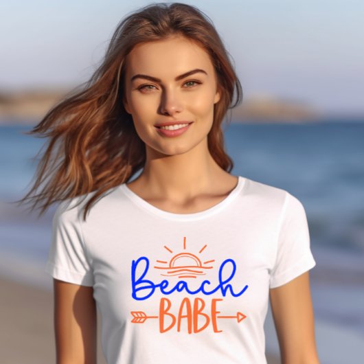 Beach Babe Summer Vibes T-Shirt