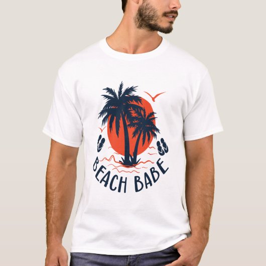 Beach Babe T-Shirt (Vorderseite)