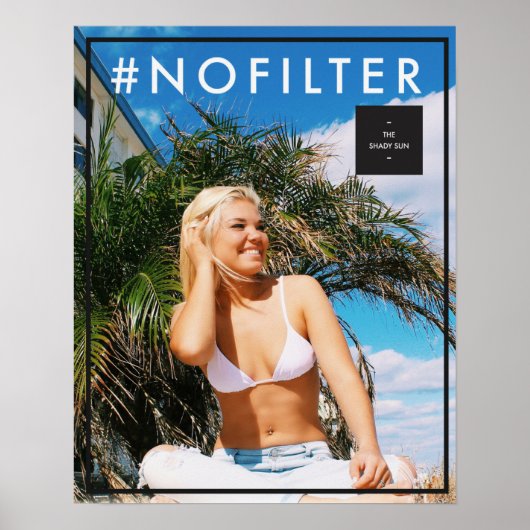 Beach Babe Tanning Poster (Vorne)