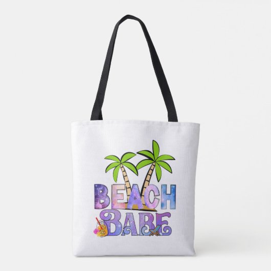 Beach Babe Tasche (Rückseite)