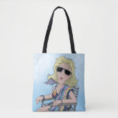 Beach Babe Tote Bag Tasche (Vorderseite)