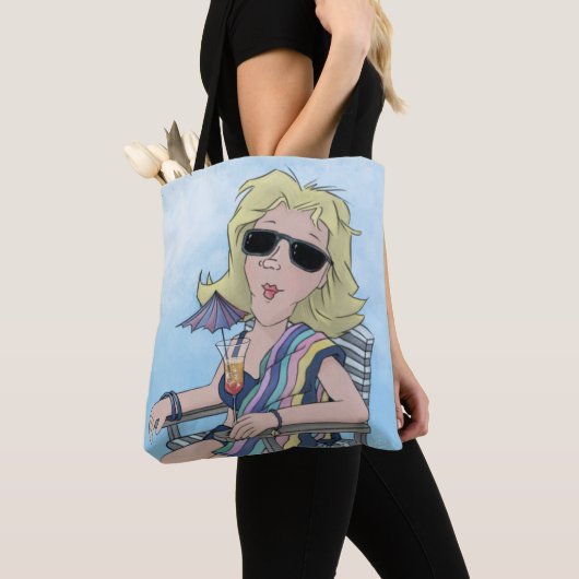 Beach Babe Tote Bag Tasche (Von Nahem)