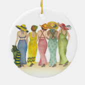 Beach Babes Keramik Ornament (Hinten)