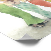 Beach Babes Poster (Ecke)