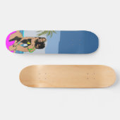 Beach Babes Skateboard (Horizontal)