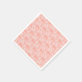 Beach Baby an Bord Coral Pattern Baby Dusche Serviette (Ecke)