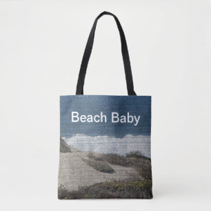 Beach Baby California Küste Landschaft Sand Ozean Tasche