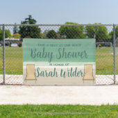 Beach Baby Duschbanner Banner (InSitu)