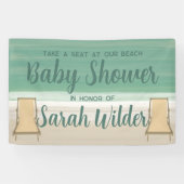 Beach Baby Duschbanner Banner (Horizontal)