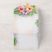 Beach Baby Dusche All In One Einladung (Außenbereich)