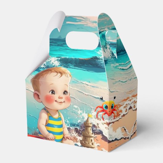 Beach Baby Geschenkschachtel (Rückseite)