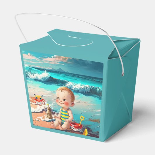 Beach Baby Geschenkschachtel (Rückseite)