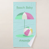Beach Baby Girl Badetuch Badehandtuch (Badehandtuch)