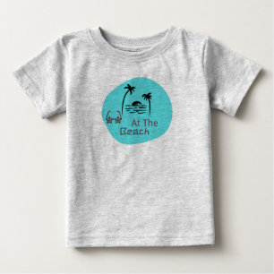 Beach Baby Grau T-shirt