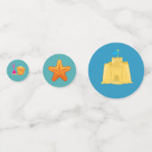 Beach Baby Konfetti (Rückseiten)