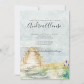 Beach Baby Nautical Baby Dusche Einladung (Vorderseite)