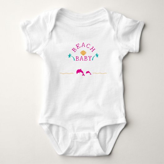 Beach Baby Strampler (Vorderseite)