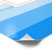 Beach Bachelorette | Party für Hühner Poster (Ecke)