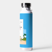 Beach Bachelorette | Party für Hühner Trinkflasche (Links)