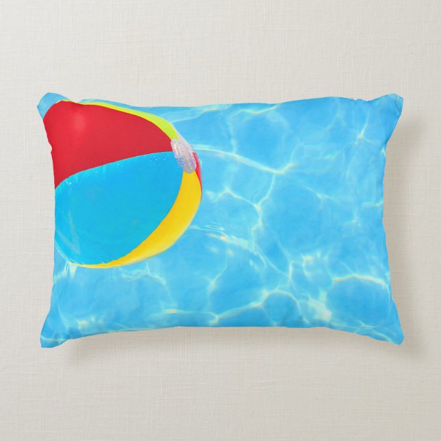 Beach Ball Accent Pillow Zierkissen (Vorderseite)