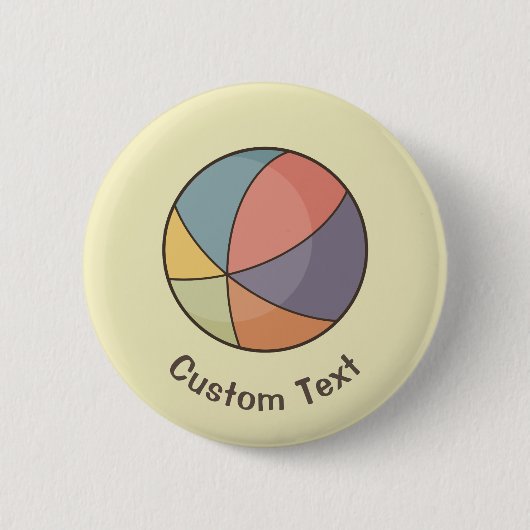 Beach Ball Button (Vorderseite)