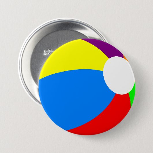 Beach Ball Button (Vorne & Hinten)