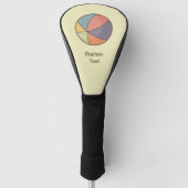 Beach Ball Golf Headcover (Vorderseite)