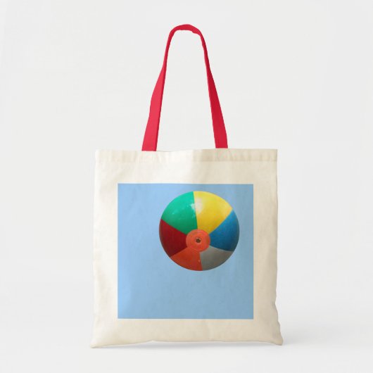 Beach Ball in der Sky-Tasche Tragetasche (Vorne)