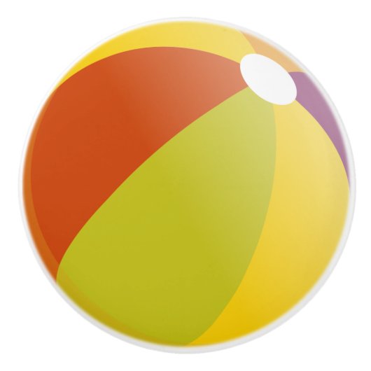 Beach Ball Keramikknauf (Vorderseite)