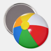 Beach Ball Kühlschrank Door Marker Magnet (Vorderseite/Rückseite)