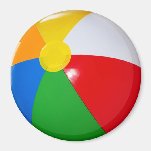 Beach Ball Kühlschrank Door Marker Magnet (Vorne)