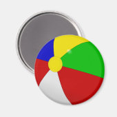 Beach Ball Magnet (Vorderseite/Rückseite)