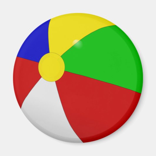 Beach Ball Magnet (Vorne)