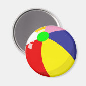 Beach Ball Magnet (Vorderseite/Rückseite)