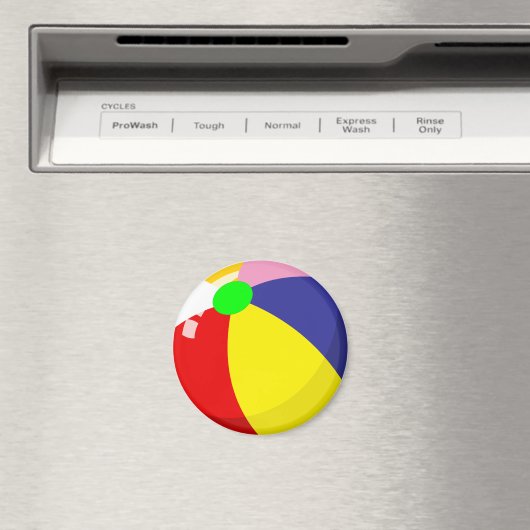 Beach Ball Magnet (In Situ (Geschirrspüler))