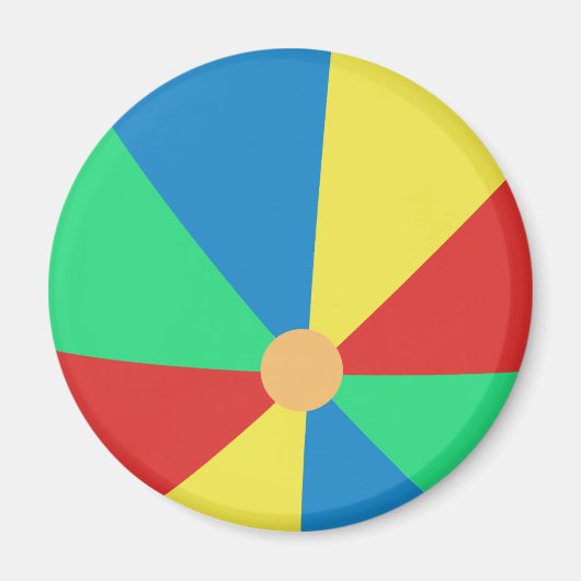 Beach Ball Magnet (Vorne)