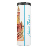 *~* Beach BALL Ocean Nautical PUPPY PARTY Thermosbecher (Rückseite)