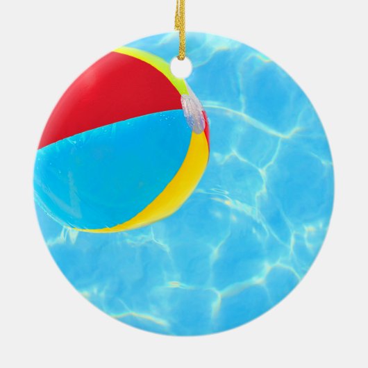 Beach Ball Ornament (Hinten)