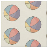 Beach Ball Pattern Stoff (Nahaufnahme)