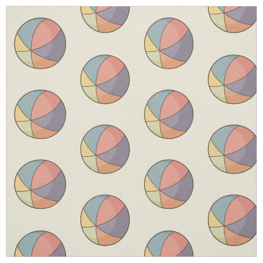 Beach Ball Pattern Stoff (Muster)