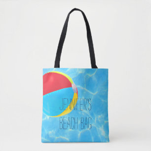Beach Ball Personalisiert Tasche