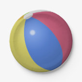 Beach Ball Pool Party Pappteller (Vorderseite)