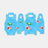 Beach Ball Pool Umbrella Geschenkboxen Geschenkschachtel (Ungefaltet)