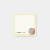 Beach Ball Post-it Klebezettel (Vorderseite)