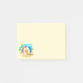 Beach Ball Post-it Klebezettel (Vorderseite)