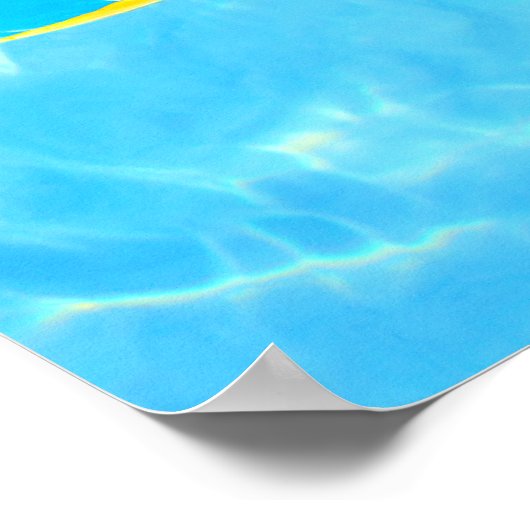 Beach Ball Poster (Ecke)