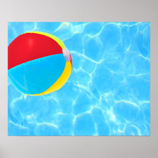 Beach Ball Poster (Vorne)