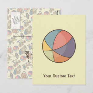 Beach Ball Postkarte