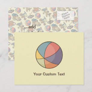 Beach Ball Postkarte