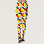 Beach Ball Print Leggings (Rückseite)